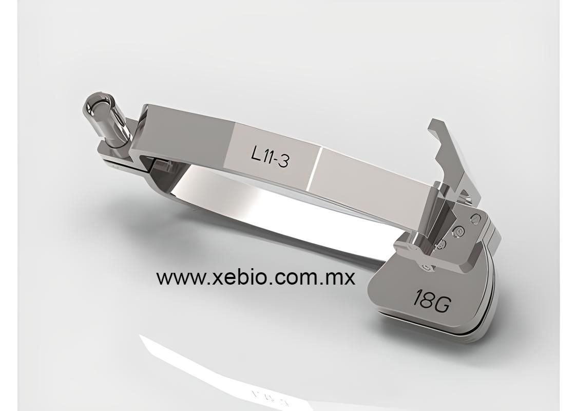 image_1561294443_Needle-Bracket-Philips-L11-3-1000-fotor-20240819213719 Guía de aguja de biopsia para transductor de ultrasonido lineal Philips L11-3, soporte de aguja, kits de biopsia