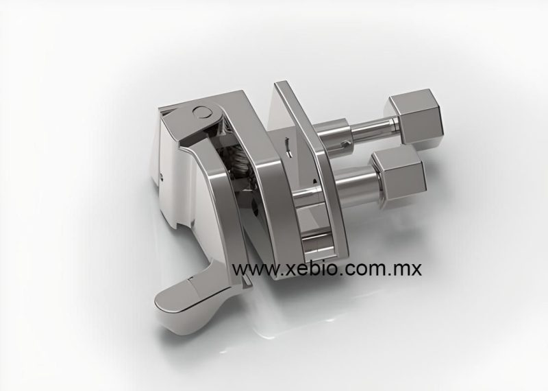 Soporte de aguja de biopsia reutilizable de acero inoxidable Hitachi Aloka, guía de biopsia para sonda de ultrasonido de matriz convexa EUP-B514