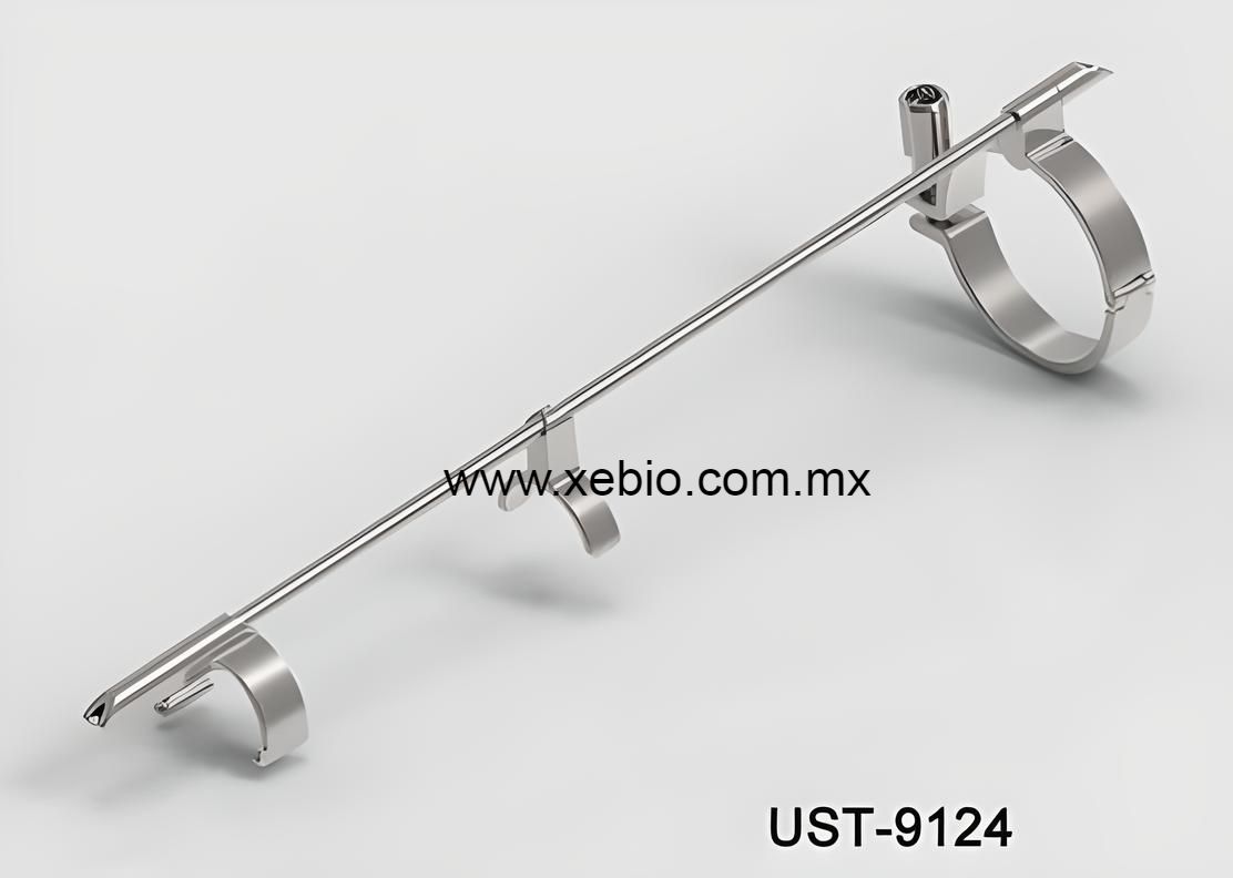 image_1605691303_Needle-Bracket-Hitachi-Aloka-UST-9118-UST-9124-1000-fotor-20240820122523 Soporte de aguja de biopsia Aloka, guía de biopsia reutilizable Hitachi para sonda de ultrasonido endocavitario UST-9118 UST-9124