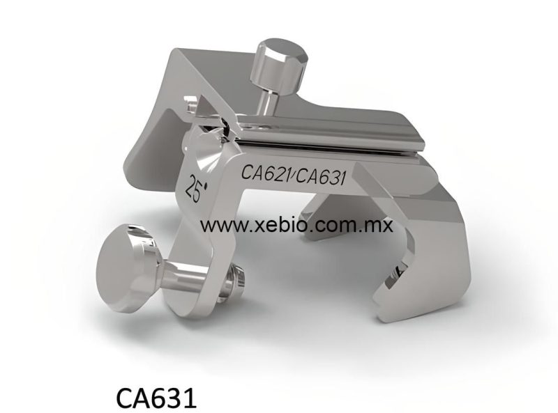 Soporte de aguja de biopsia reutilizable Esaote para sonda de ultrasonidos de matriz curva CA621 CA631