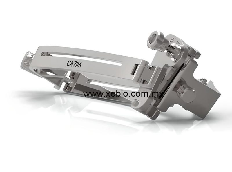 Soporte de aguja de biopsia reutilizable Esaote para transductor de ultrasonidos de matriz convexa CA711A