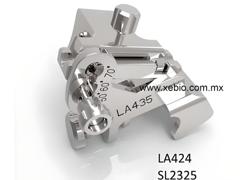 Soporte de aguja de biopsia reutilizable Esaote para transductor de matriz lineal de ultrasonidos LA435 LA424 SL2325