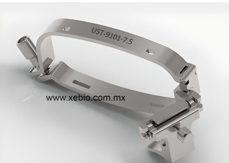 Soporte de aguja de biopsia Hiachi Aloka, guía de biopsia para sonda de ultrasonido de matriz convexa UST-9101-7.5