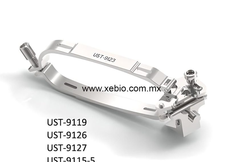 Soporte de aguja de biopsia reutilizable Hitachi Aloka para sonda de ultrasonidos de matriz convexa UST-9119 UST-9123 UST-9126 UST-9127 UST-9115-5