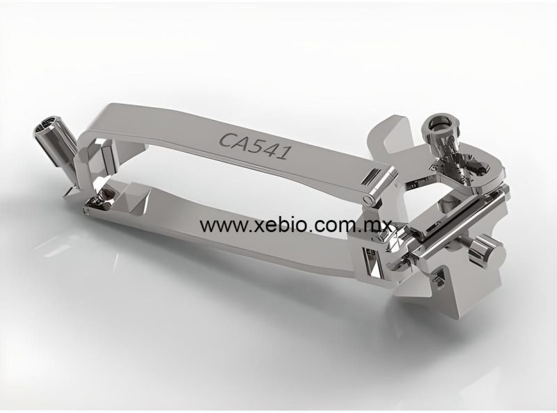 Soporte de aguja reutilizable de acero inoxidable Esaote, guía de aguja de biopsia para sonda de ultrasonido de matriz convexa CA541