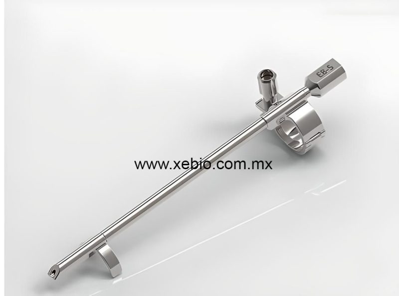 Soporte de aguja de biopsia reutilizable, guía de aguja para transductor de ultrasonido endocavitario Esaote E8-5