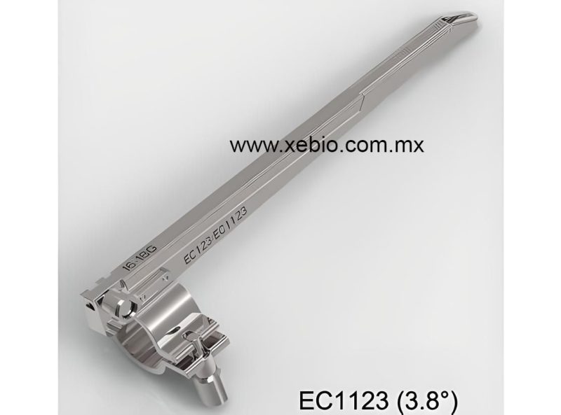 Soporte de aguja, guía de aguja de biopsia reutilizable para sonda de ultrasonido transvaginal endocavitario Esaote EC1123 EC123