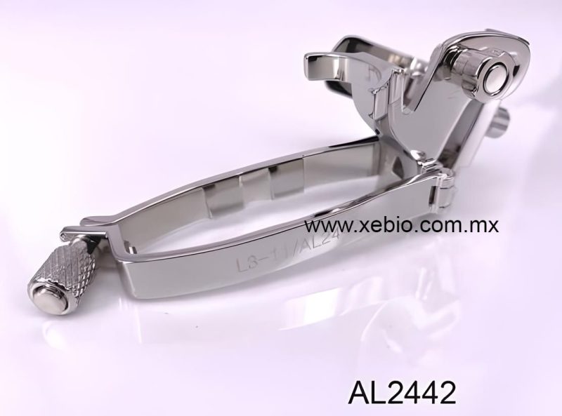 Soporte de aguja de biopsia reutilizable, guía de aguja para transductor de ultrasonidos de matriz lineal Esaote L3-11 AL2442