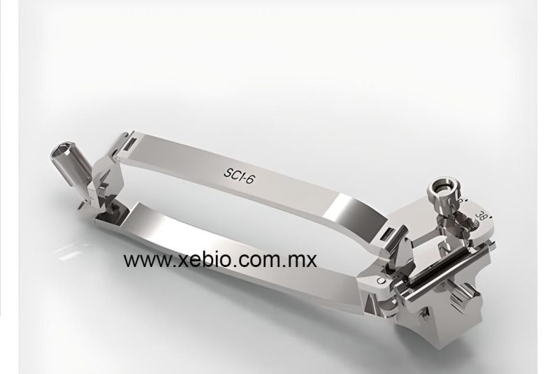 Guía de aguja de biopsia reutilizable de acero inoxidable Samsung para transductor de ultrasonido convexo SC1-6
