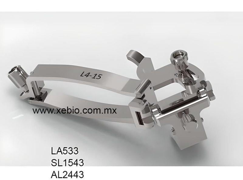 Soporte de aguja de biopsia reutilizable, guía de aguja para transductor de ultrasonidos de matriz lineal Esaote L4-15 SL1543 LA533 AL2443